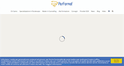 Desktop Screenshot of performat.it